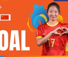 【U20女足亚洲杯】霍悦欣超远吊射 中国1比1朝鲜